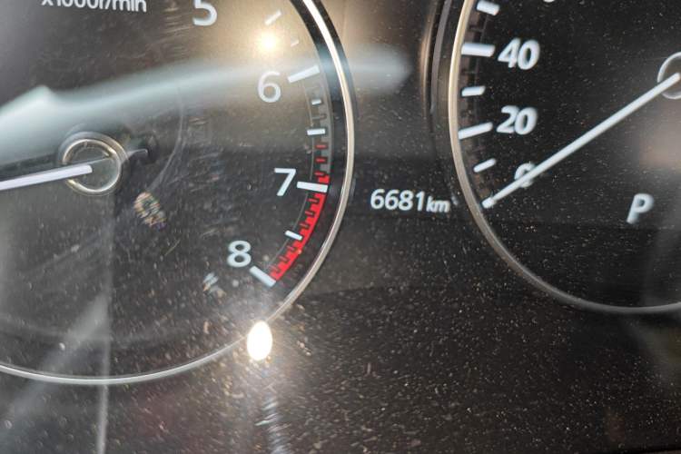 Used Mazda 3 Axela 2023 2.0L Automatic Zhiqing Edition Odometer Close Up