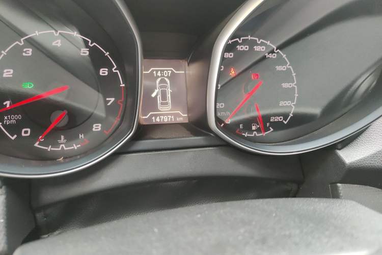 Used Chery Tiggo 5 2016 2.0L Manual Jia Yue Edition Odometer Close Up