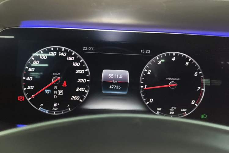 Used Mercedes-Benz E-Class 2018 Restyled E 300 L Sporty and Stylish Edition Instrument Cluster