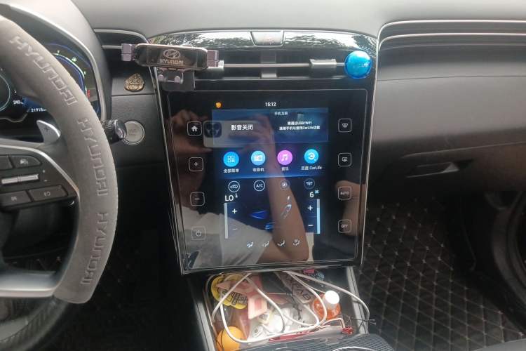 Used Hyundai Tucson 2023 Tucson L 1.5T Automatic Two-Wheel Drive GLX Elite Edition Audio And AC Panel