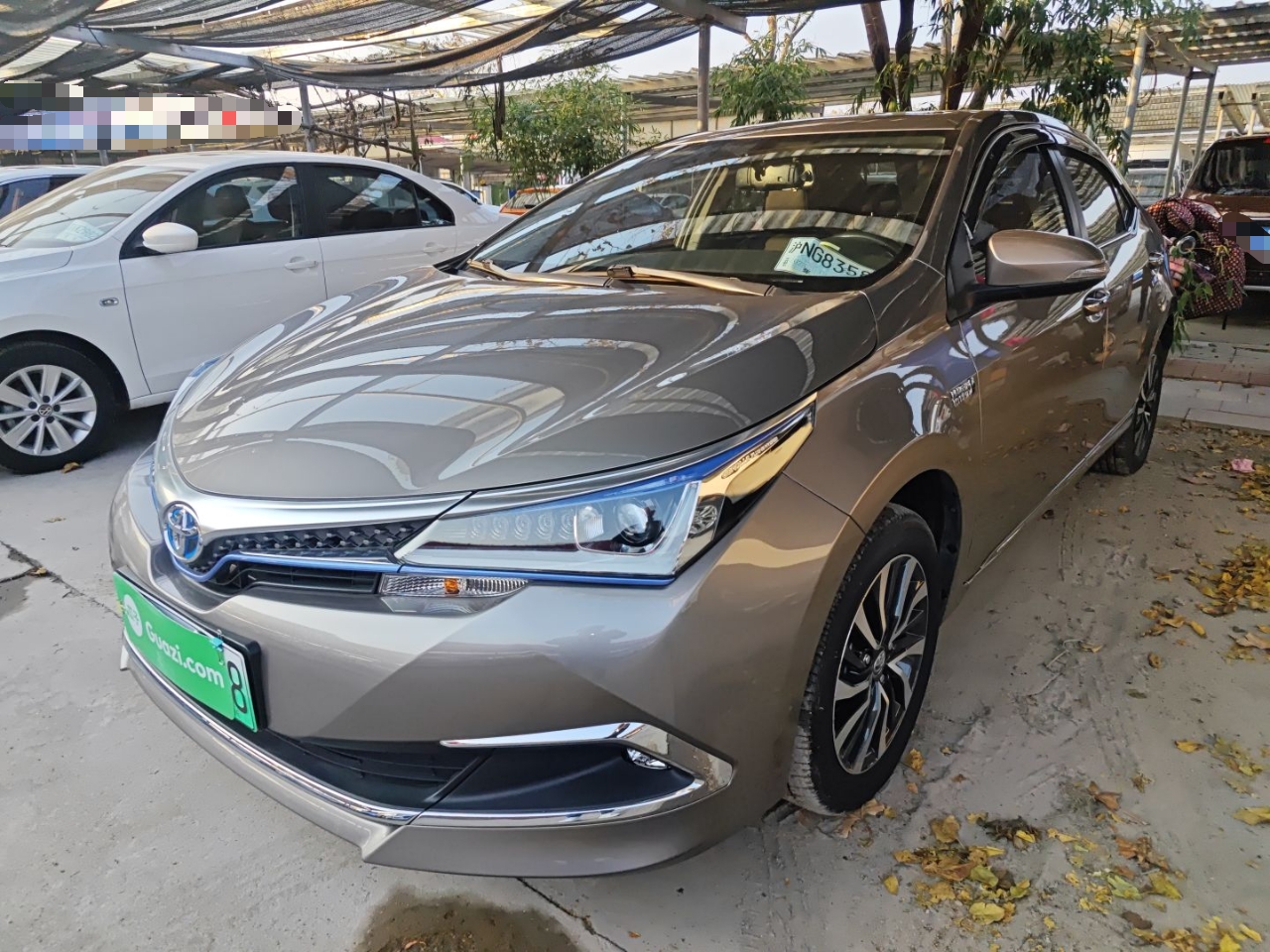 تحت مقدمة السيارة