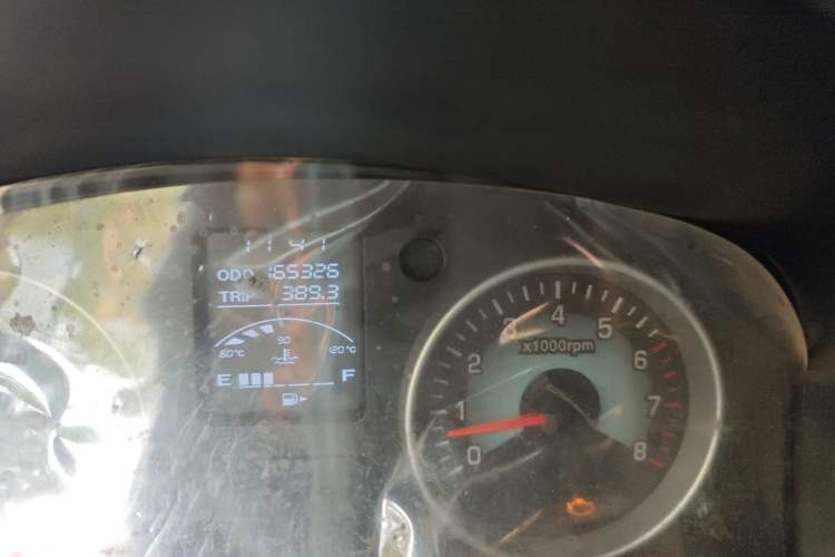 Used Jinbei New Hiace X30L 2021 1.5L Business Central Air-Conditioned Van China VI Standard SWC15M Odometer Close Up