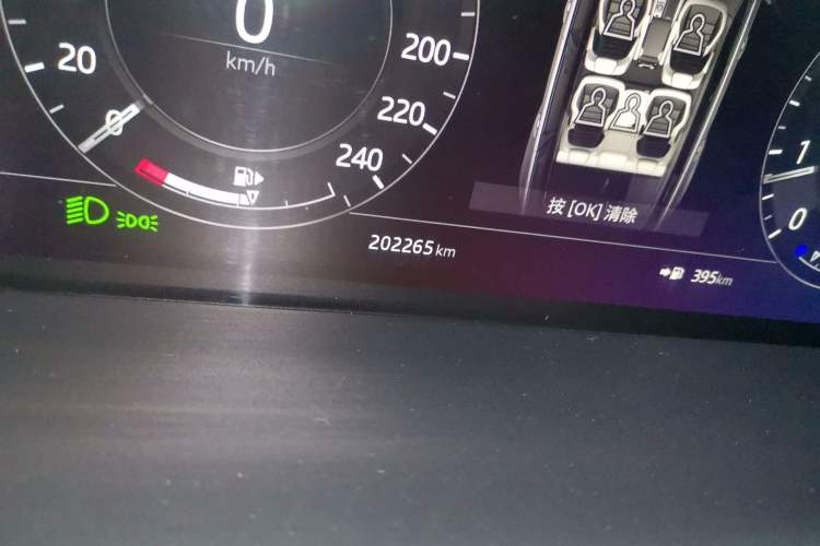 Used Land Rover Range Sport 2018 3.0 SC V6 HSE DYNAMIC Odometer Close Up