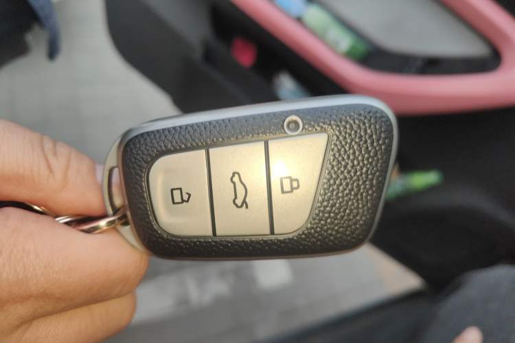 Used Chery QQ Little Ant 2022 Restyled Version Sweet Pink Edition Half-Sugar Version 30.6 kWh 30 kW 301 km Vehicle Key