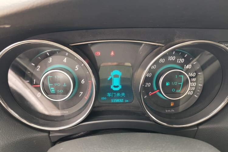 Used BAIC Senova D50 2016 1.5L Manual Elite Edition Instrument Cluster