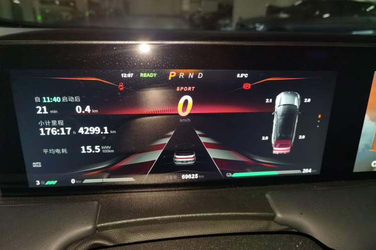 Used NETA U 2021 Pro 400 Cruiser Edition Instrument Cluster