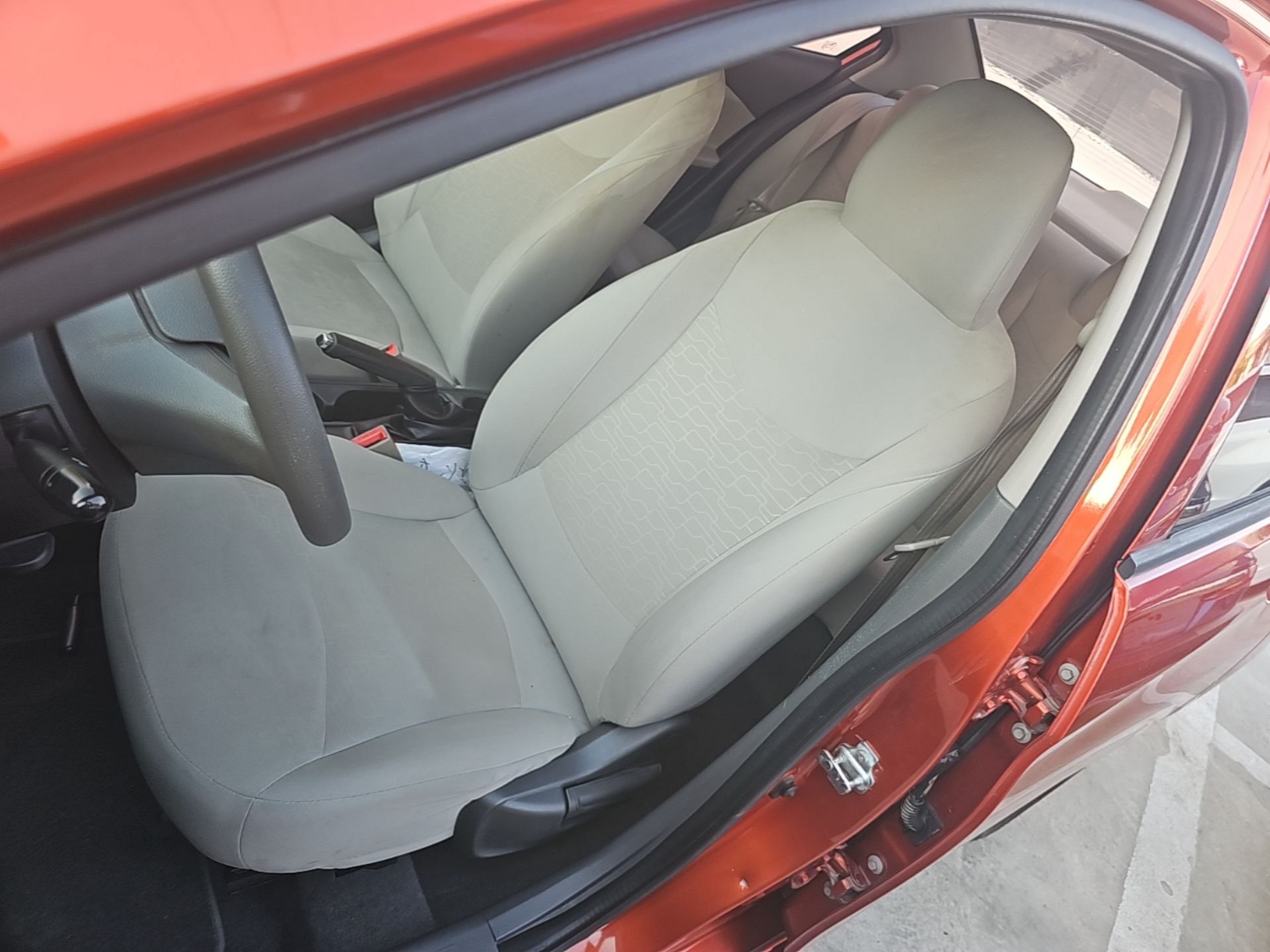 Avant de la voiture