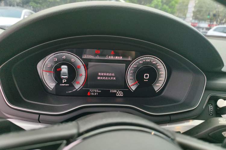 Used Audi A4L 2022 40 TFSI Fashion Dynamic Model Instrument Cluster