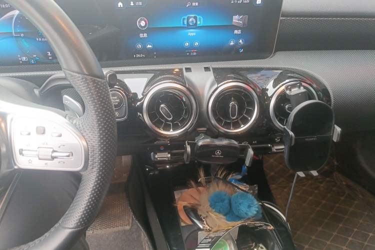 Used Mercedes-Benz A-Class 2019 Restyled A 200 L Sport Sedan Audio And AC Panel