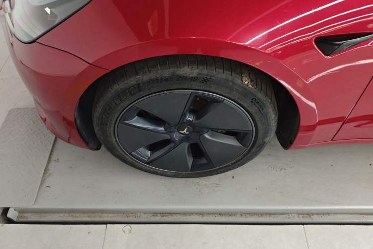 Used Tesla Model 3 2021 Revised Version Standard Range Rear-Wheel Drive Upgraded Edition 3D1 Left Front Wheel Hub