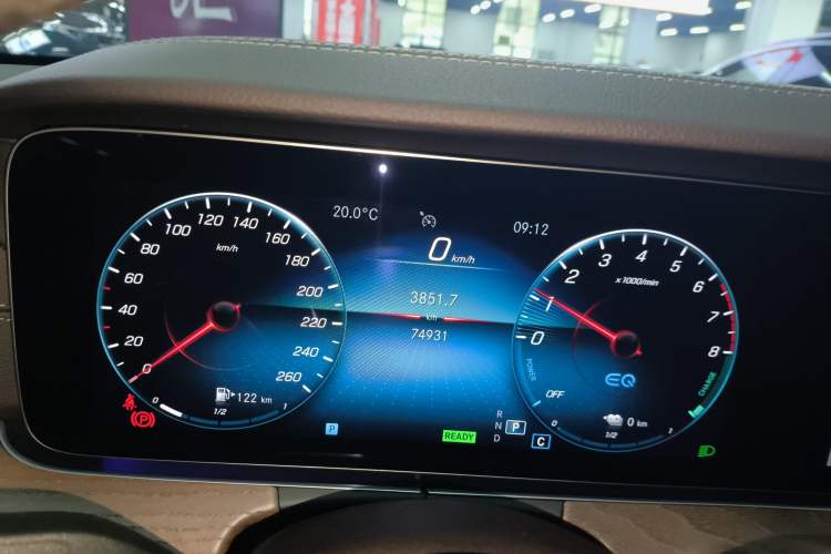Used Mercedes-Benz E-Class New Energy 2022 Restyled E 350 e L Plug-in Hybrid Sports Sedan Instrument Cluster