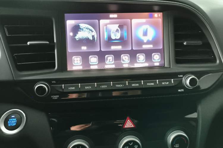 Used Hyundai Elantra (6th Generation / Lingdong) 2020 1.4T Dual-Clutch Xuan Dong · Dynamic Version Audio And AC Panel