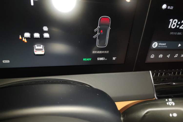 Used Li Auto ONE 2021 Extended-Range 6-Seater Version Odometer Close Up