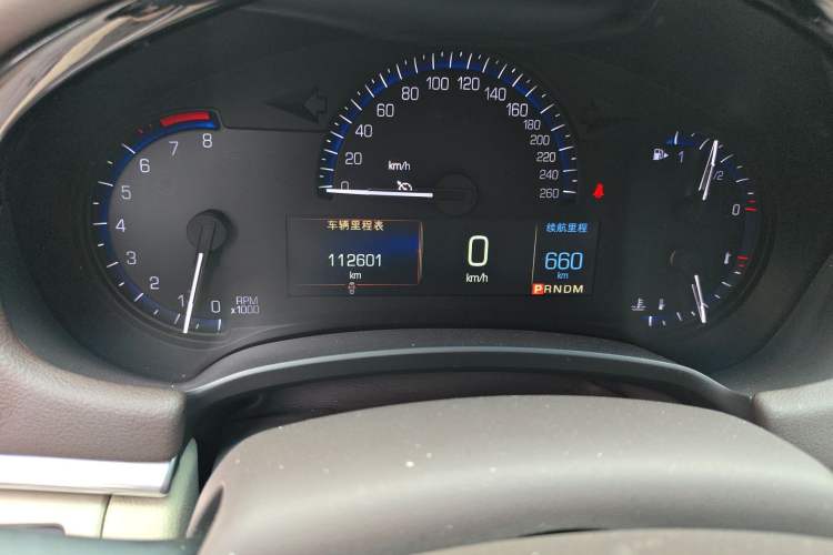 Used Cadillac XTS 2016 28T Tech Edition Odometer Close Up