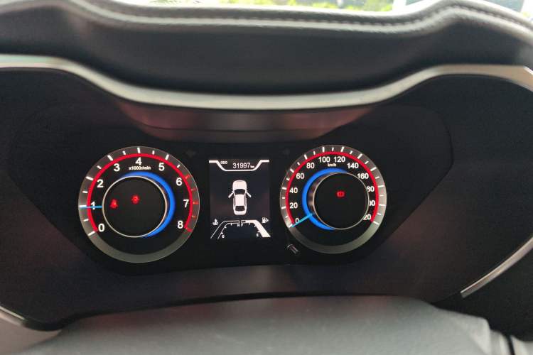 Used Haima Fumei 2017 1.6L Manual Luxury Model Odometer Close Up