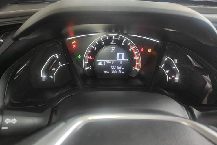 Used Honda Civic 2019 180TURBO CVT Shangyue Edition China V Emission Standard
