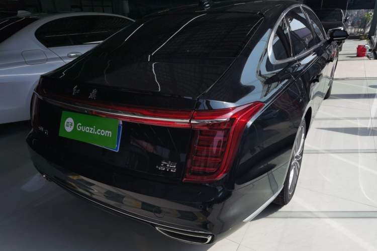 Used Hongqi H9 2020 2.0T Smart Connect Flagship Edition Rear Right 45 Deg