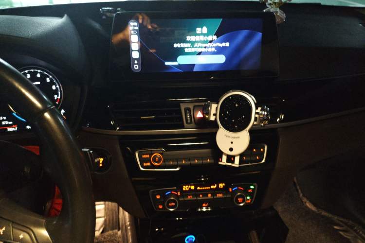 Used BMW X1 2022 sDrive20Li Luxury Model Audio And AC Panel