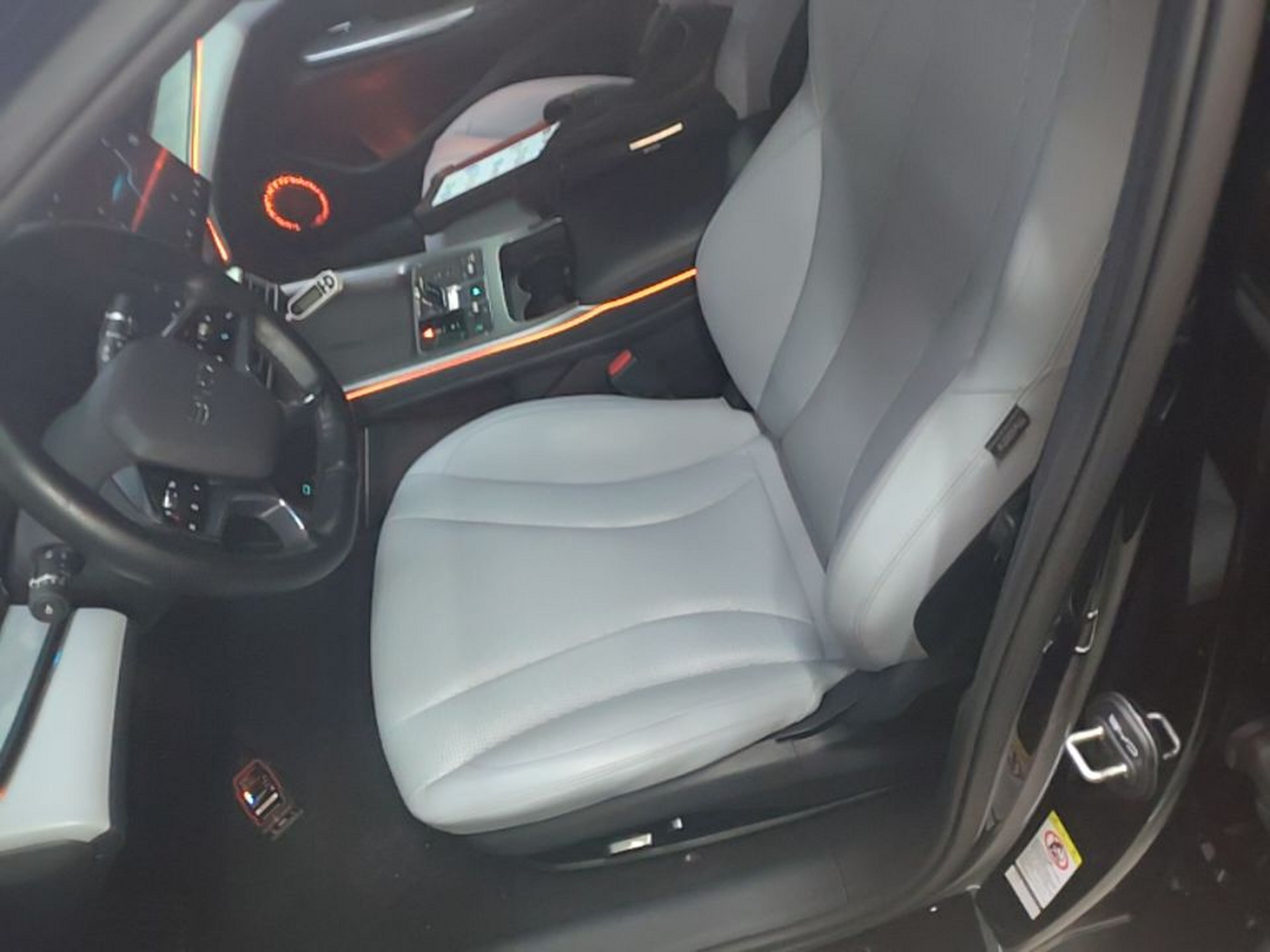 Avant de la voiture