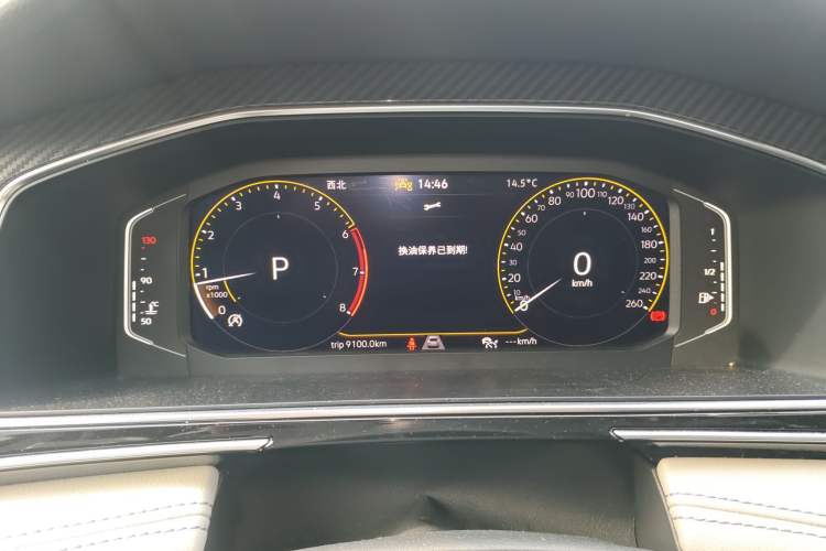 Used Volkswagen Tiguan L 2022 330TSI Automatic Two-Wheel Drive R-Line Enhanced Edition Instrument Cluster