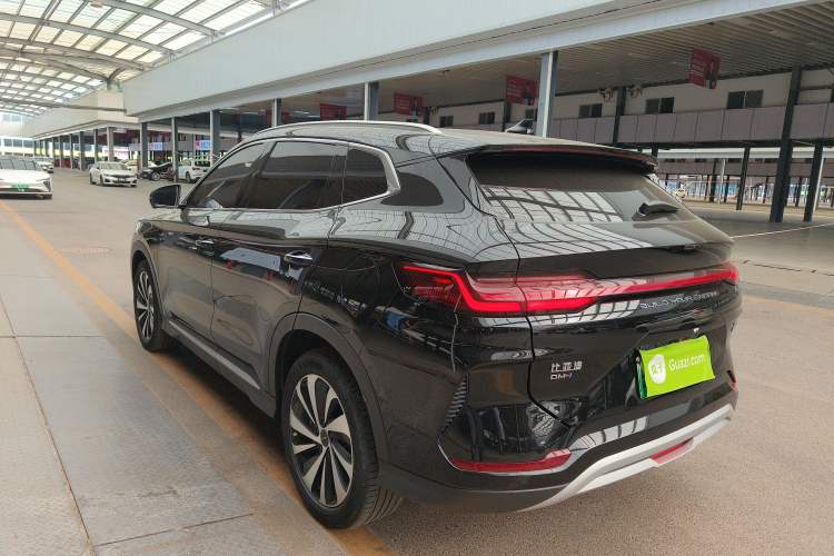 Used BYD Song PLUS New Energy 2023 Champion Edition DM-i 110KM Flagship PLUS Rear Left 45 Deg