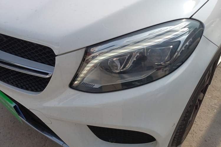 Used Mercedes-Benz GLE Coupe 2015 GLE 400 4MATIC Coupe SUV Left Front Headlight