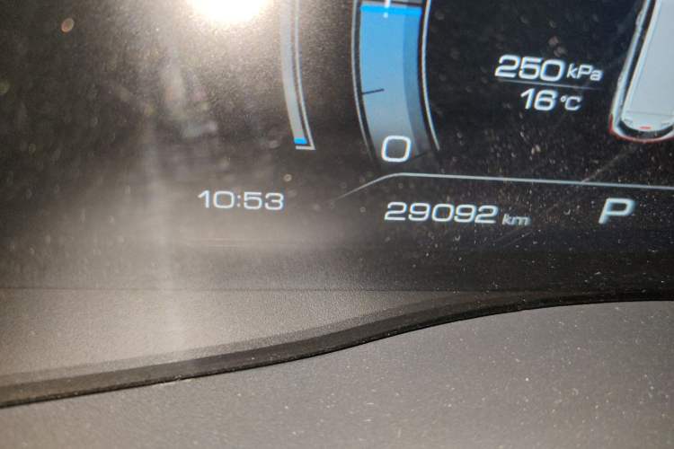 Used Haval H6 2021 National Trend Edition 1.5T Automatic Champion Version Odometer Close Up