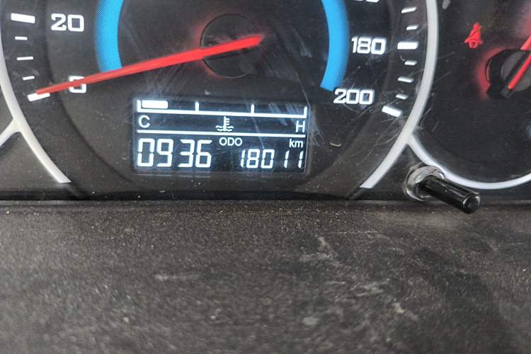 Used Wuling Rongguang New Truck 2023 1.5L Double-Cab Basic Version LAR Odometer Close Up