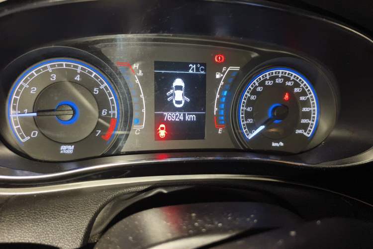 Used Fiat Ottimo 2014 1.4T Manual Comfort Edition Odometer Close Up