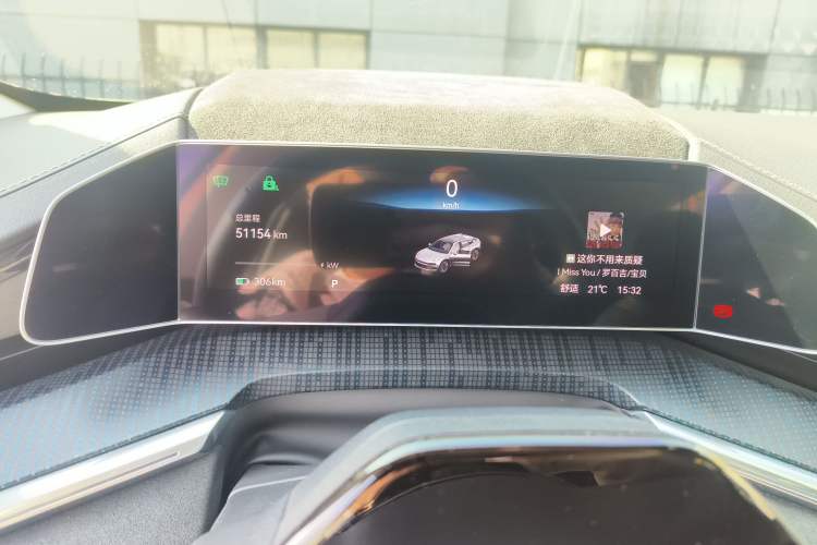 Used Zeekr 001 2022 Long-Range Dual-Motor WE Edition Instrument Cluster