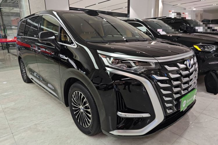 Used Denza D9 2025 DM-i Intelligent Drive 1020 Four-Wheel Drive Flagship Model
