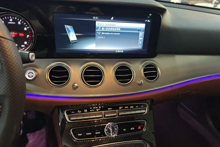 Used Mercedes-Benz E-Class 2017 Restyled E 300 Sport Edition Audio And AC Panel