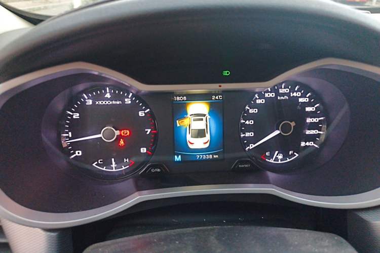 Used Geely Auto Emgrand GL 2018 1.8L Manual Elite Smart Connectivity Version Instrument Cluster
