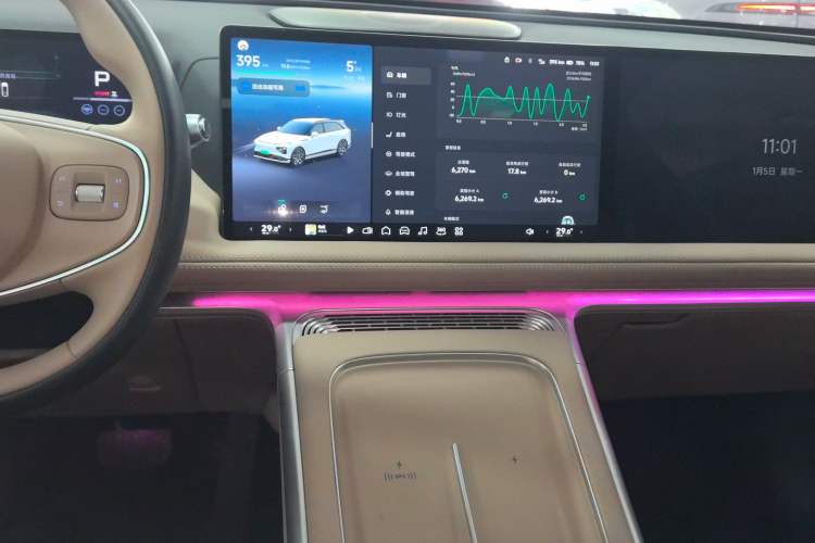 Used XPeng G9 2025 625 Long-Range Max Audio And AC Panel