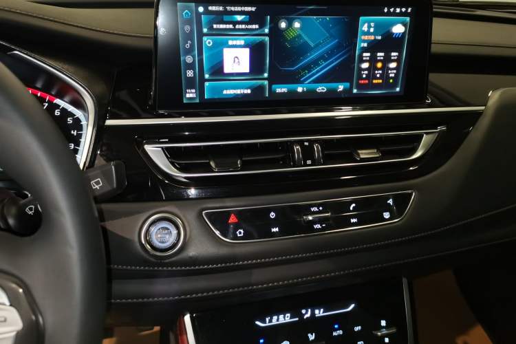 Used CHANGAN CS75 2022 Blue Whale Edition 1.5T DCT Luxury Model Audio And AC Panel