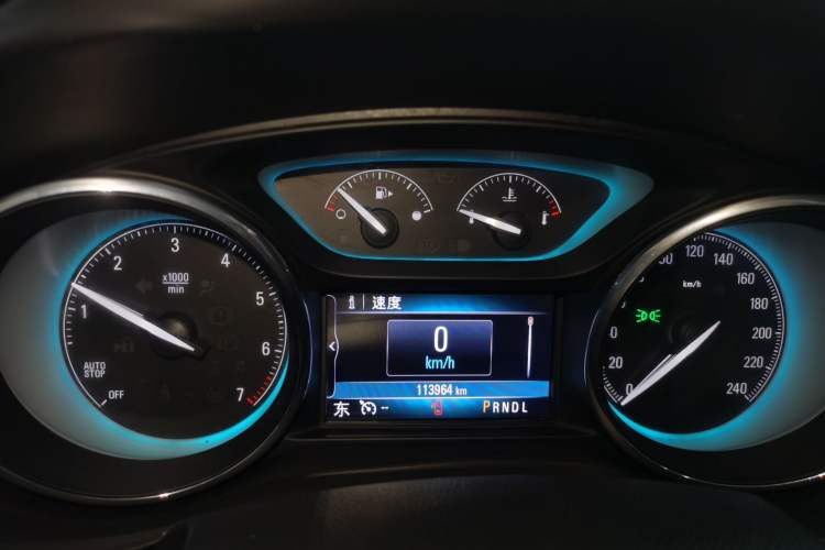 Used Buick Envision 2017 28T Four-Wheel Drive Elite Model Instrument Cluster