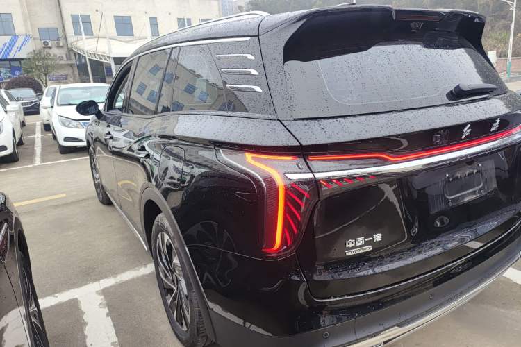 Used Hongqi HS7 PHEV 2024 2.0T PHEV Four-Wheel Drive Flagship Edition 7 Seats Rear Left 45 Deg