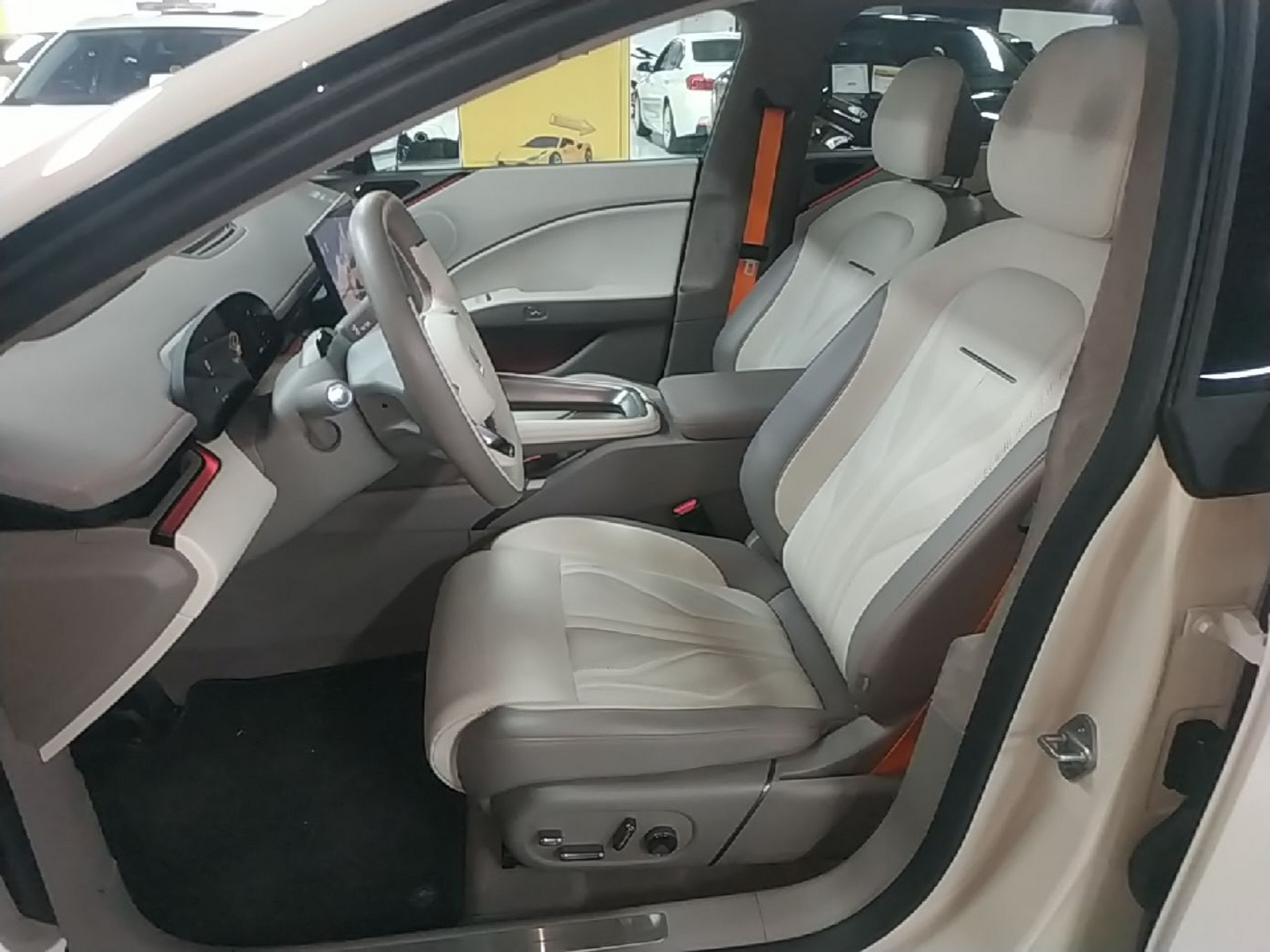 Avant de la voiture