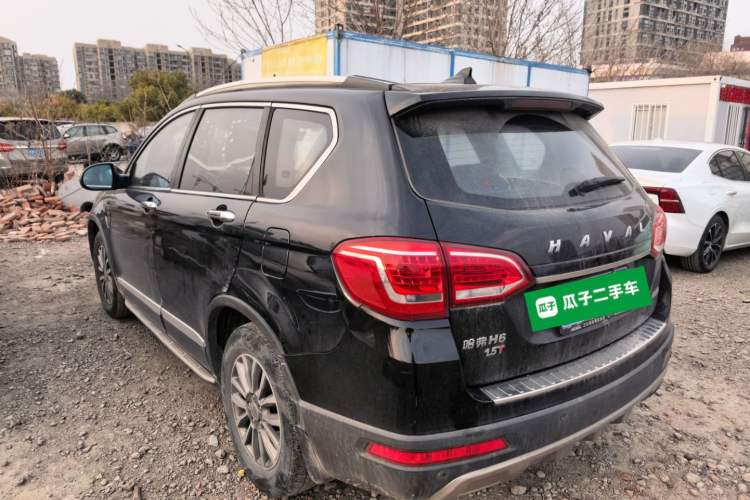 Used Haval H6 2015 Sport Edition 1.5T Automatic Two-Wheel Drive Luxury Model Rear Left 45 Deg