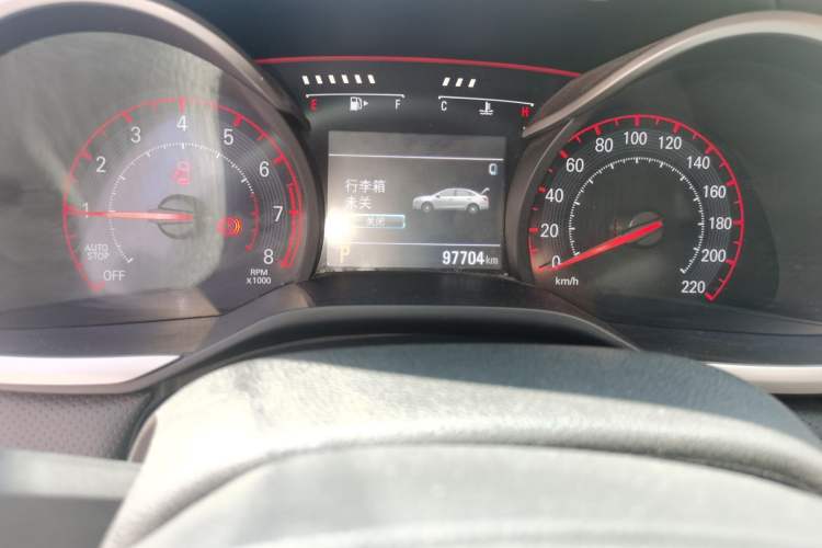 Used Chevrolet Monza 2019 RS 330T Automatic Comfort Edition China VI Standard Odometer Close Up