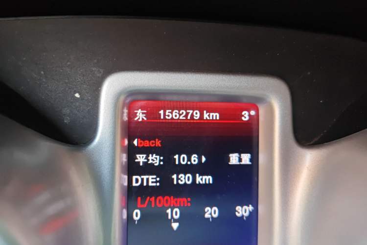 Used Dodge Journey 2013 2.4L Two-Wheel Drive Luxury Version Odometer Close Up