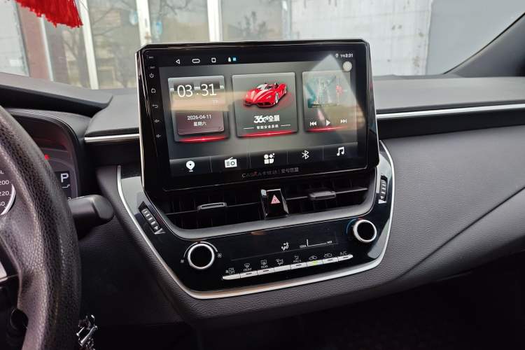 Used Toyota Levin 2021 TNGA 1.5L CVT Entry-Level Model Audio And AC Panel