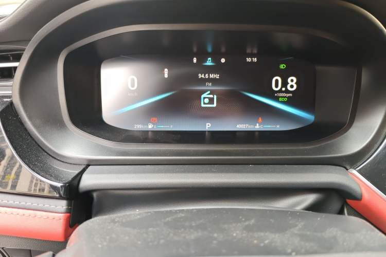 Used Chery Arrizo 5 PLUS 2021 Xiaoze 1.5T CVT Enjoy PLUS Odometer Close Up