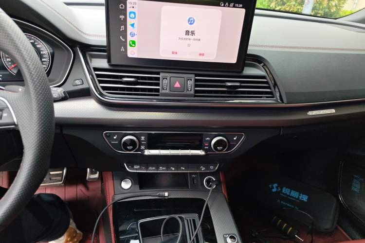 Used Audi Q5L 2024 45 TFSI Luxury Dynamic Model Audio And AC Panel