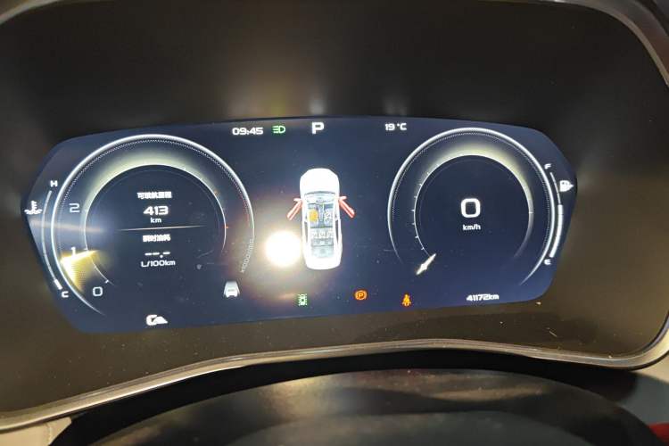 Used Geely Auto Preface 2021 Revised Version 2.0TD Luxury Edition Instrument Cluster