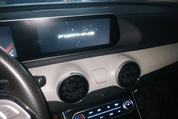 Used FORTHING Yacht 2022 1.5T DCT Chasing Wind Edition Audio And AC Panel