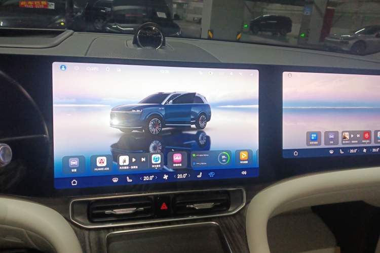 Used Hima AITO M9 2024 Range-Extended Max Edition 42 kWh 6-Seater Version Audio And AC Panel