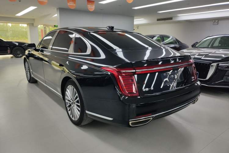 Used Hongqi H9 2023 2.0T Smart Connect Flagship Edition Rear Left 45 Deg