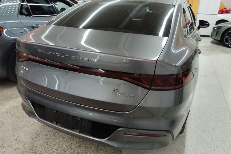 Used BYD Qin PLUS 2021 EV 400KM Luxury Model Rear Right 45 Deg