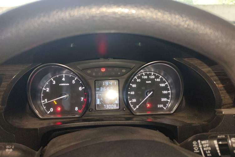 Used Zotye T600 2015 1.5T Manual Flagship Model Instrument Cluster